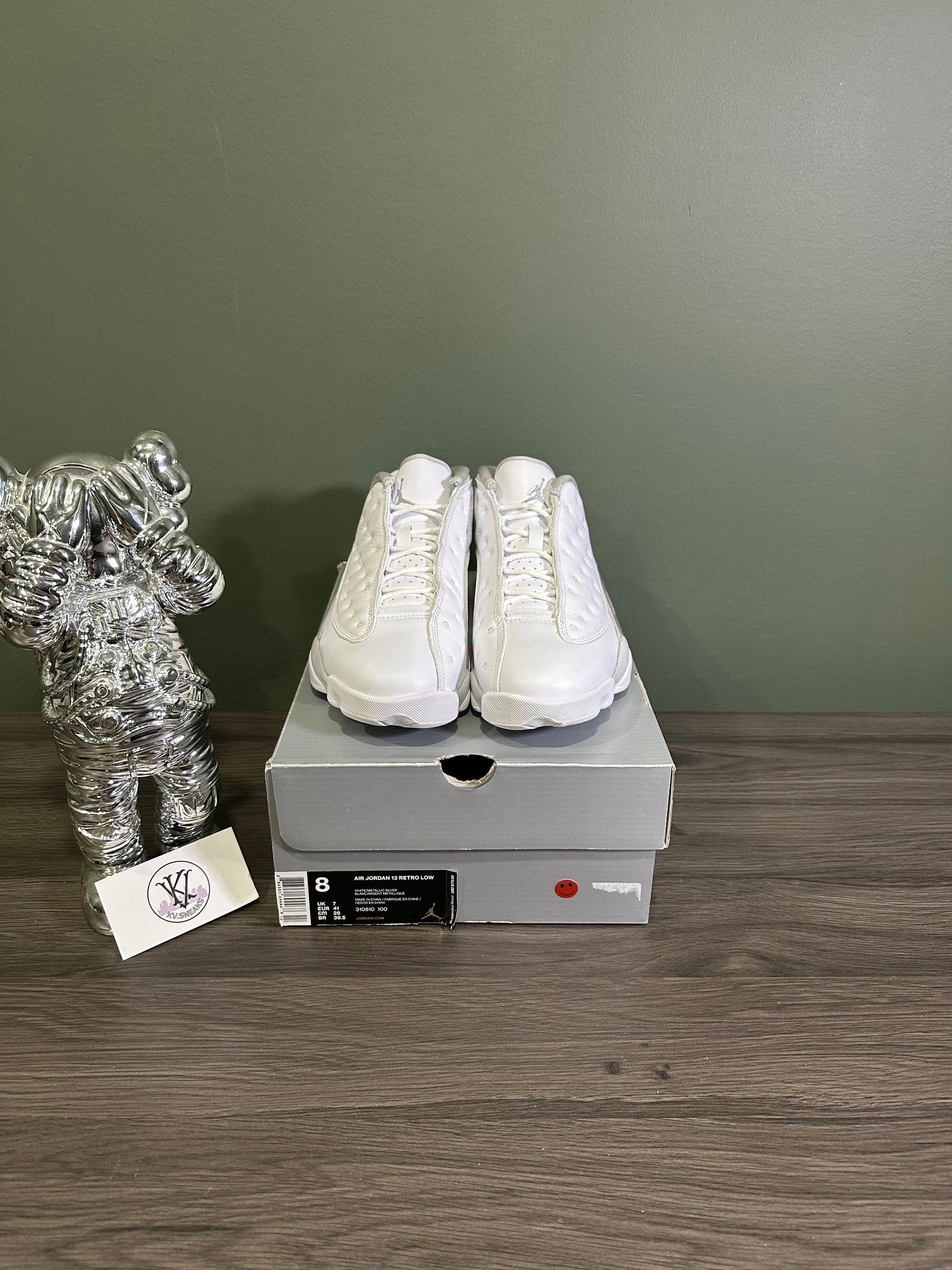 Jordan 13 Low Pure Platinum