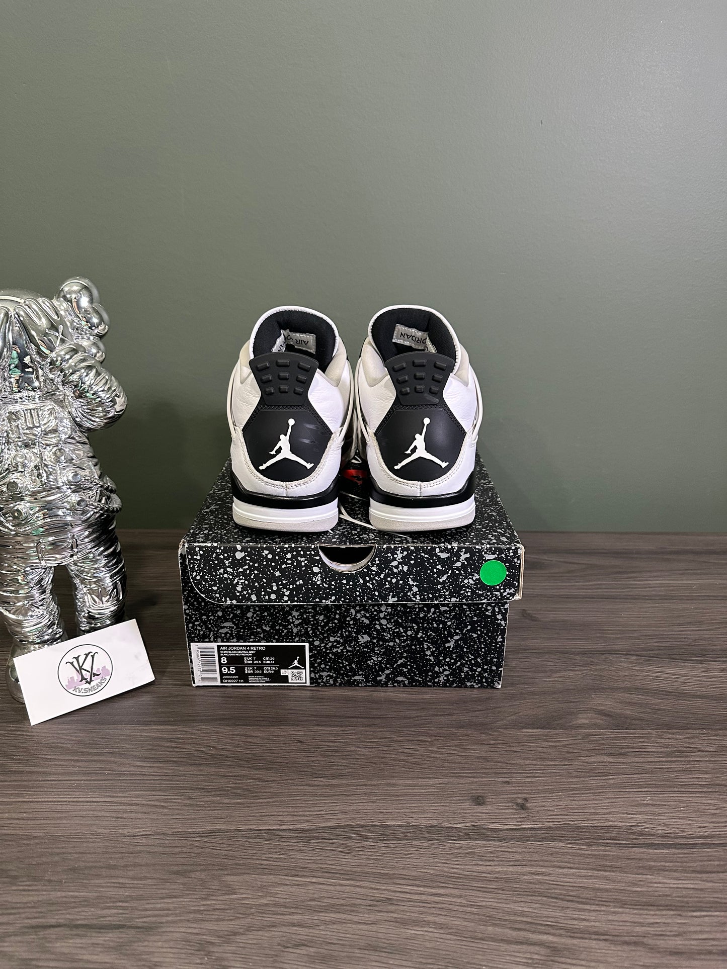 Jordan 4 Military Black