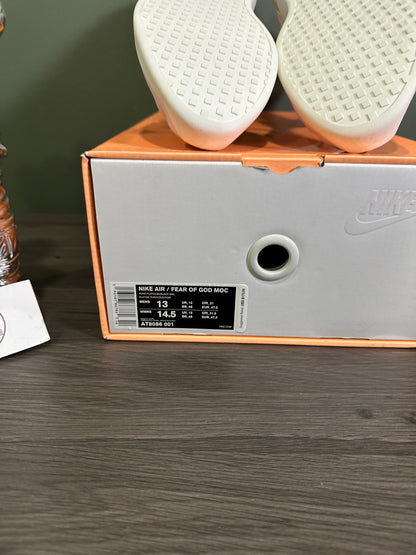 Air Fear Of God Moccasin Pure Platinum