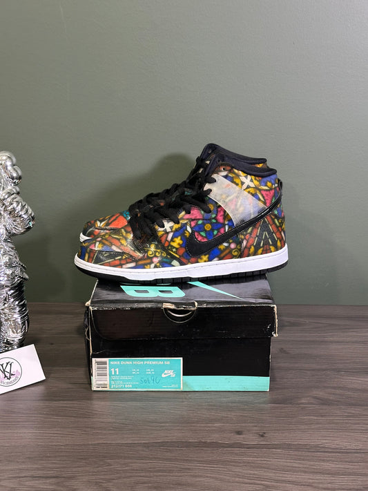 Dunk High SB Concepts Stained Glass