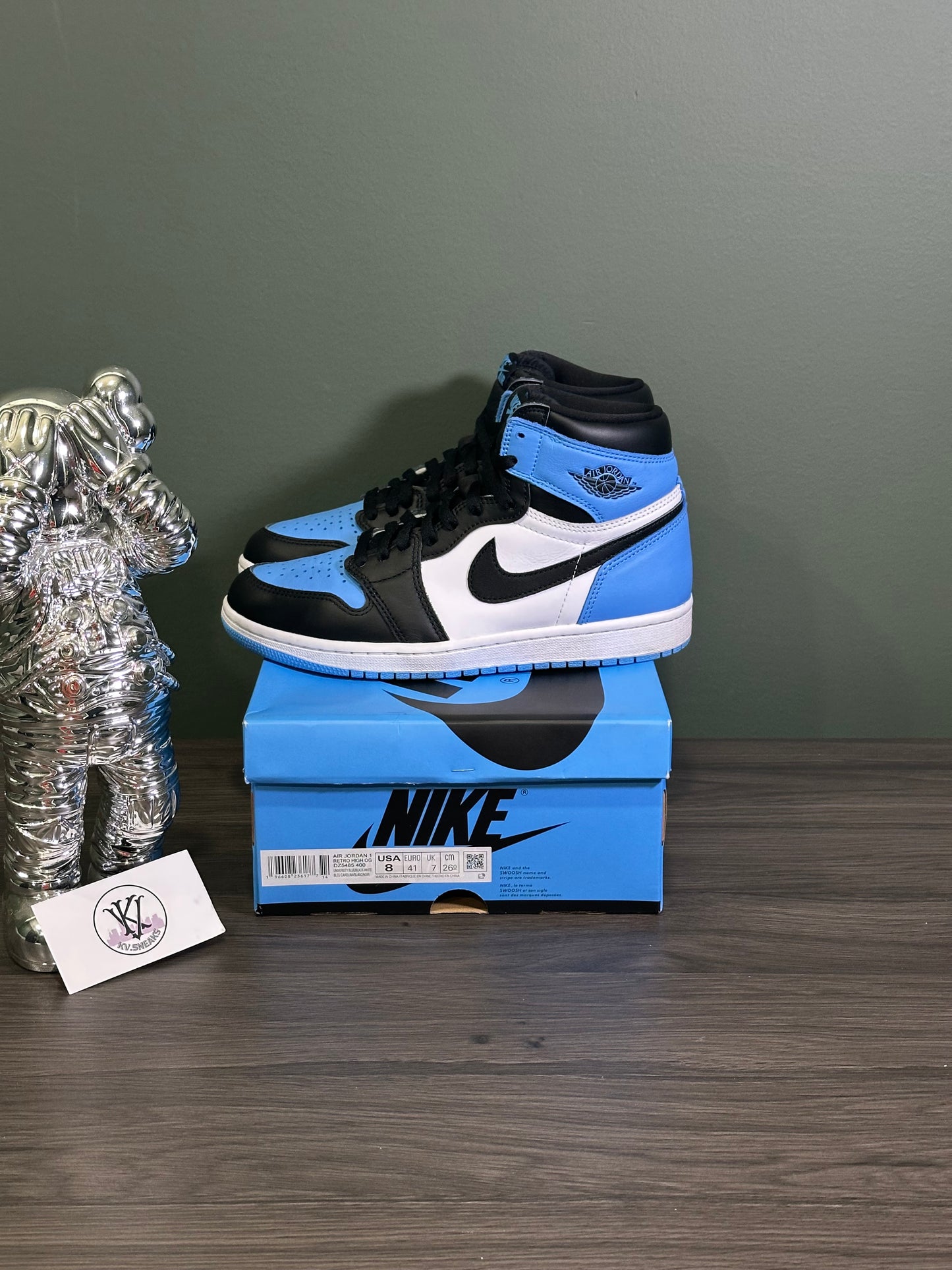 Jordan 1 High UNC Toe