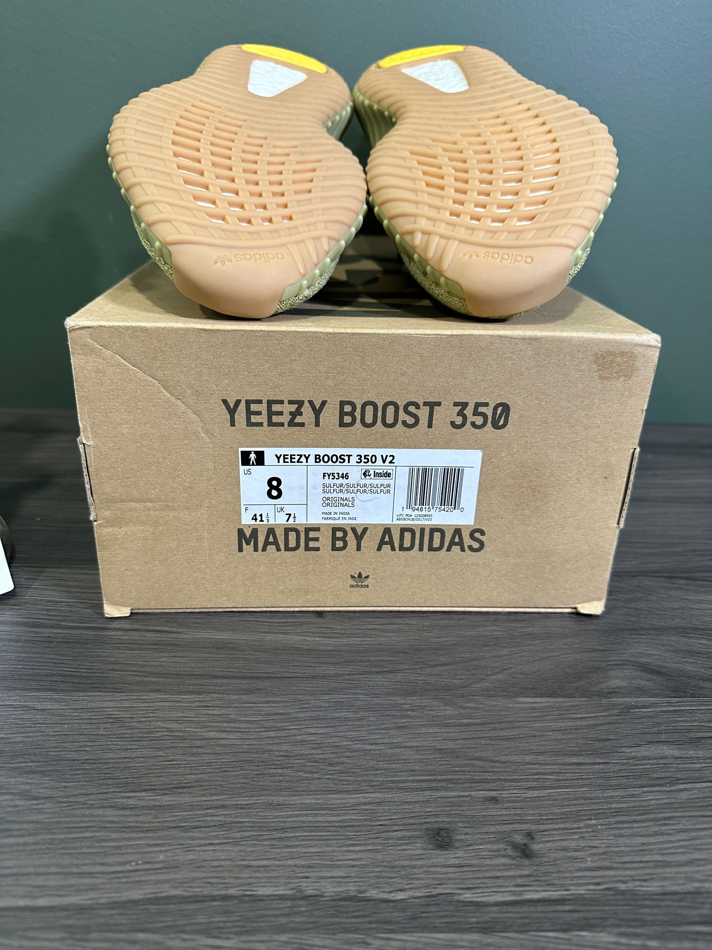 Yeezy 350 Sulfur