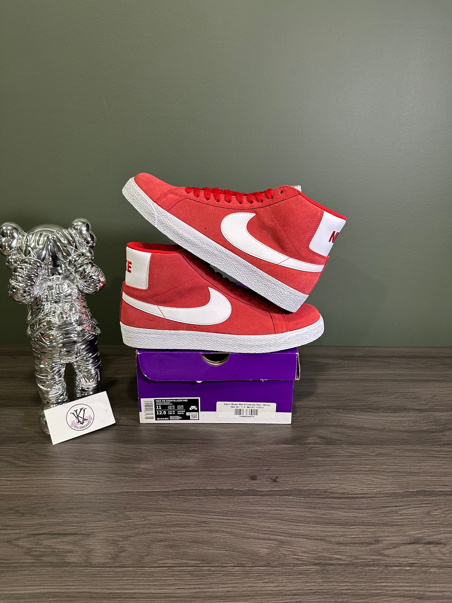 Nike SB Zoom Blazer Mid University Red