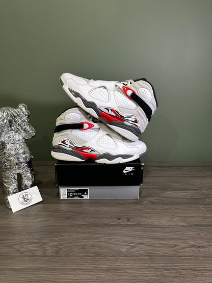 Jordan 8 White True Red 2025