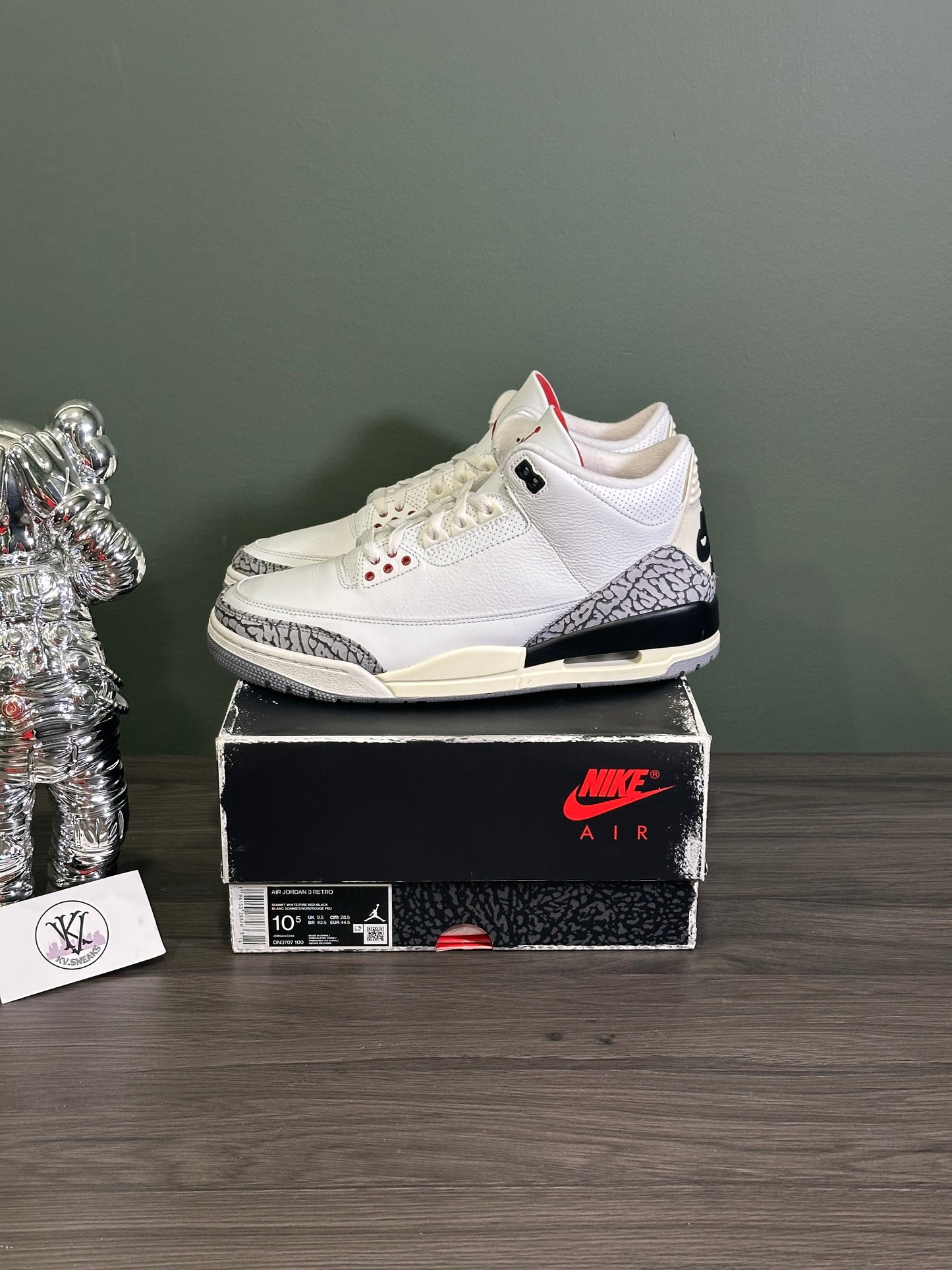 Jordan 3 White Cement Reimagined