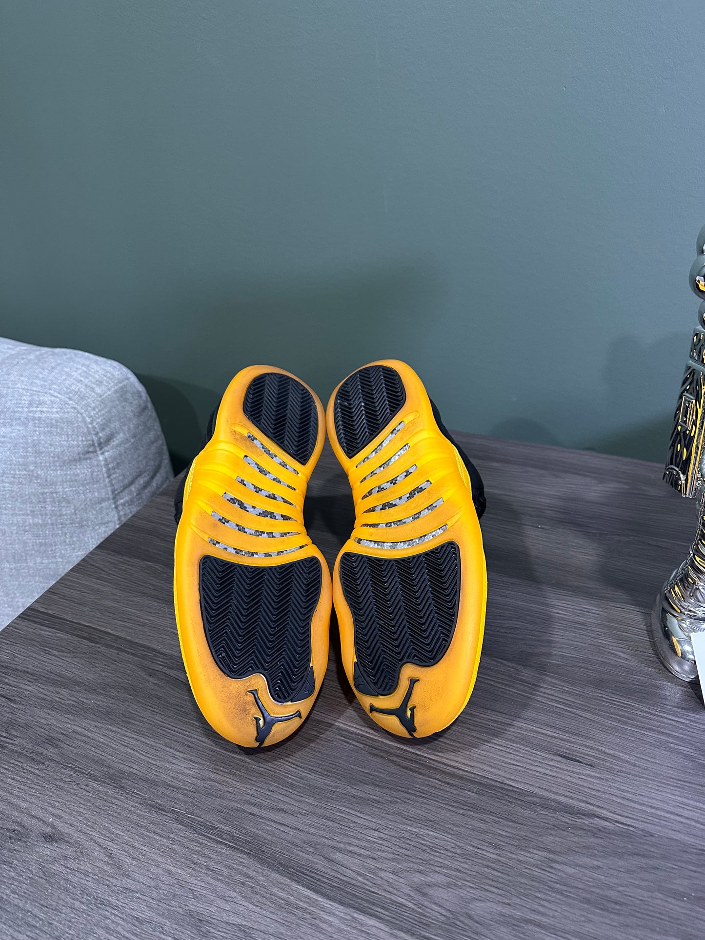 Jordan 12 Black University Gold
