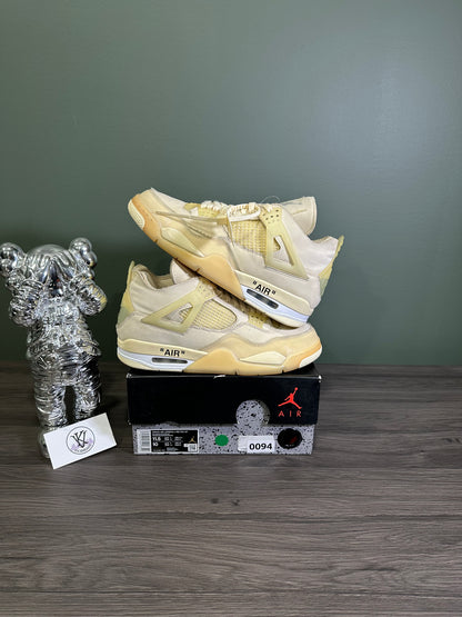 Jordan 4 Off-White Sail