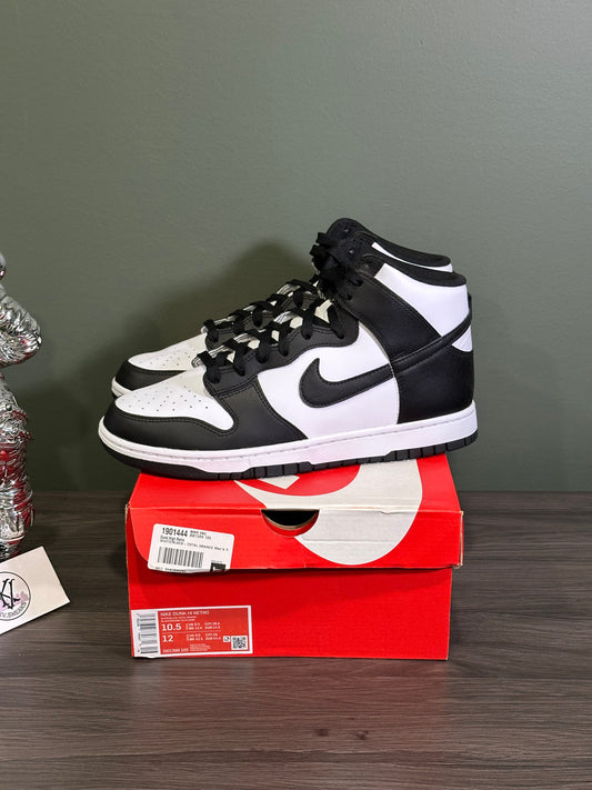 Dunk High Panda Black White