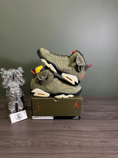 Jordan 6 Travis Scott Olive