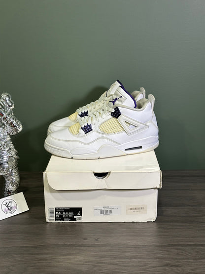 Jordan 4 Metallic Purple