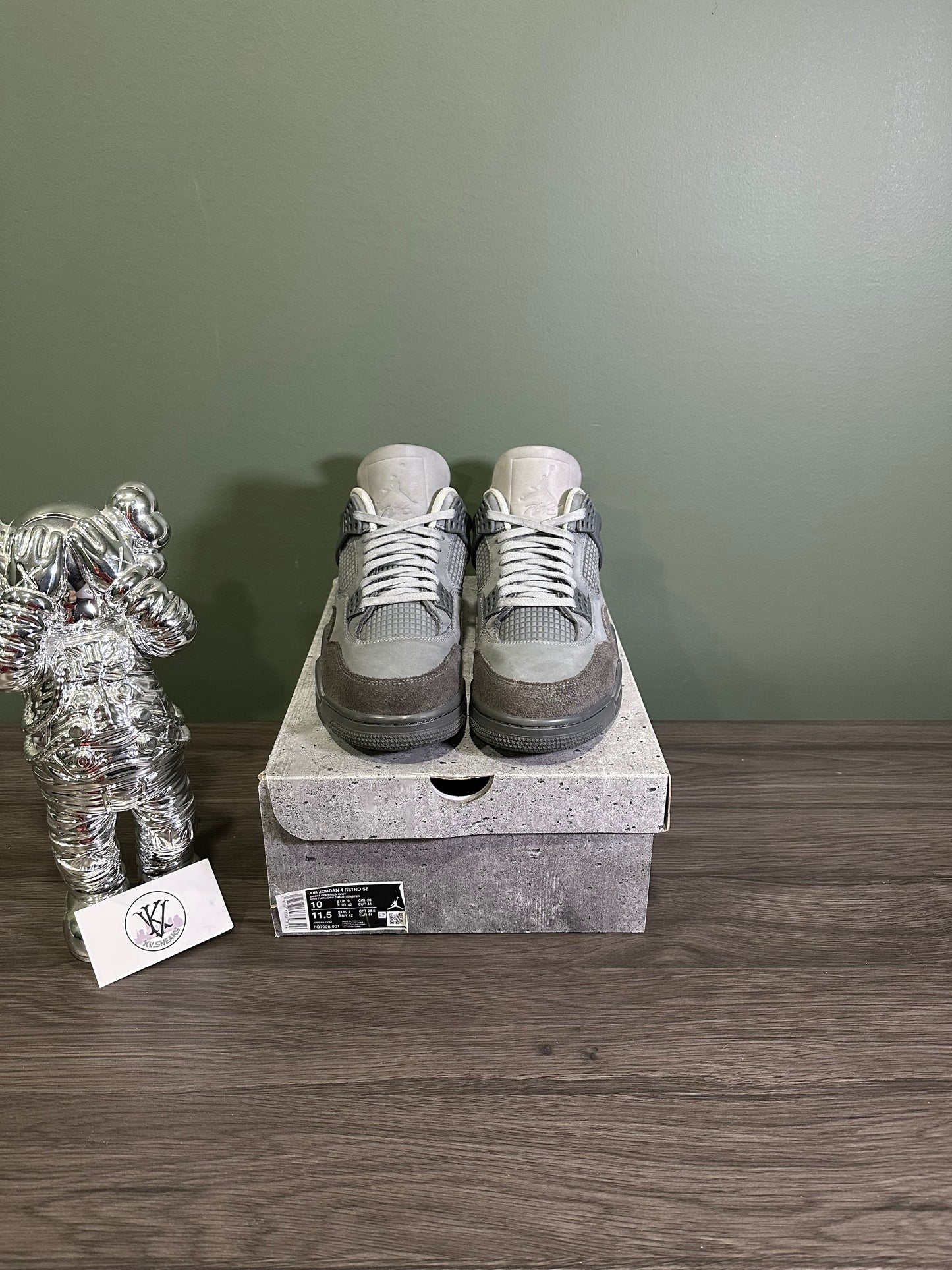 Jordan 4 Wet Cement