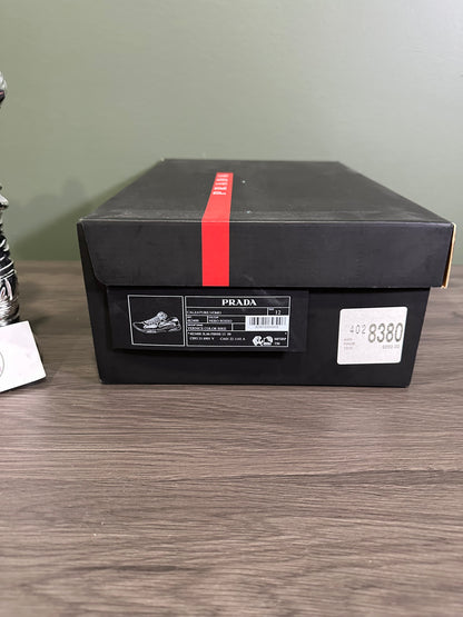 Prada America Cup Anthracite Red