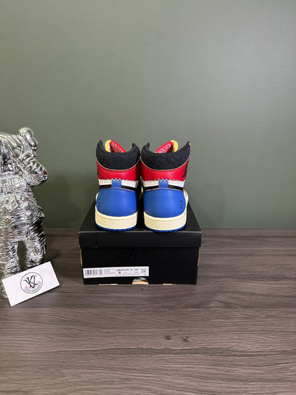 Jordan 1 High Fragment Union Red Sport Royal