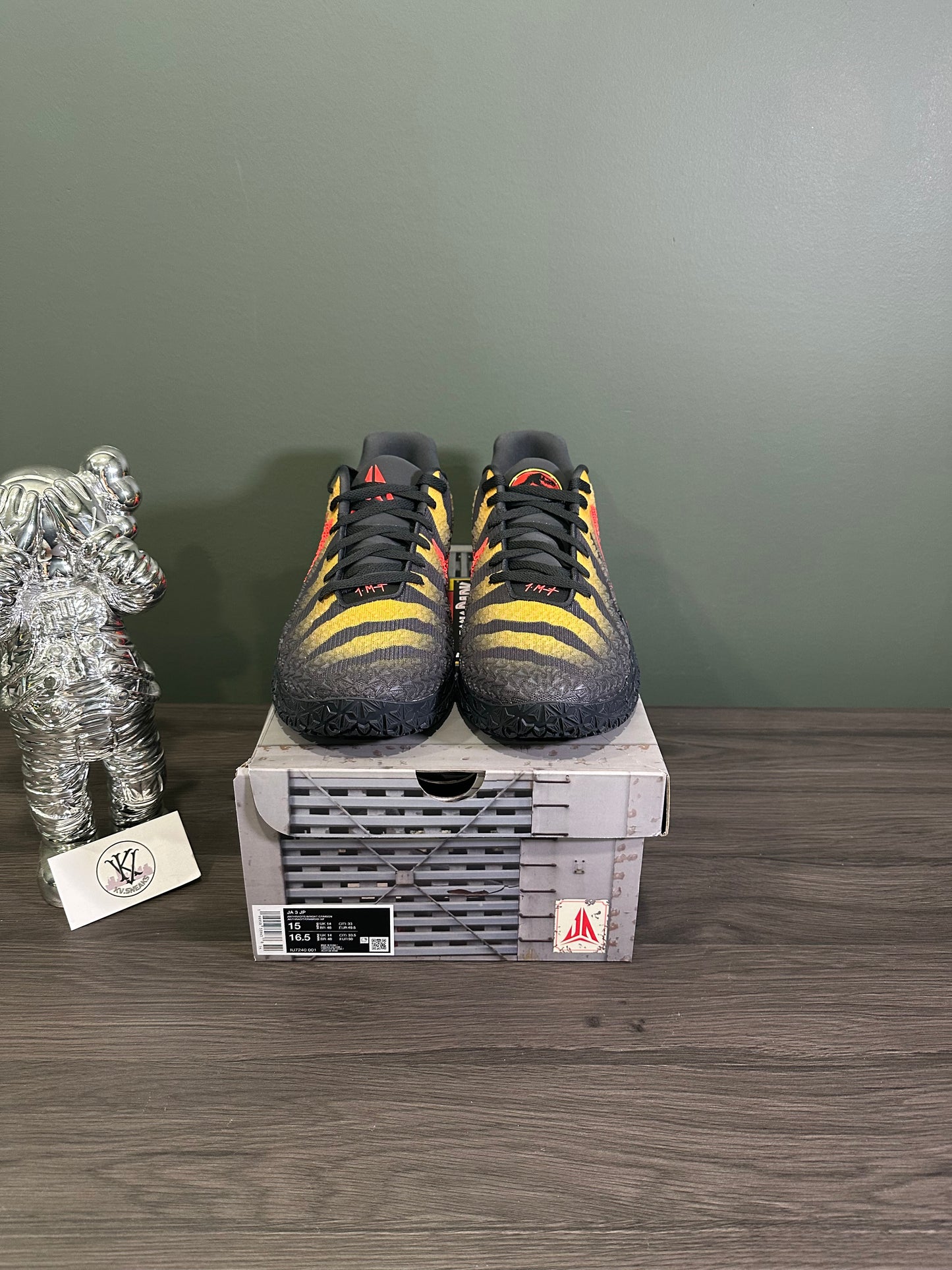 Nike Ja 3 Jurassic Park Raptor