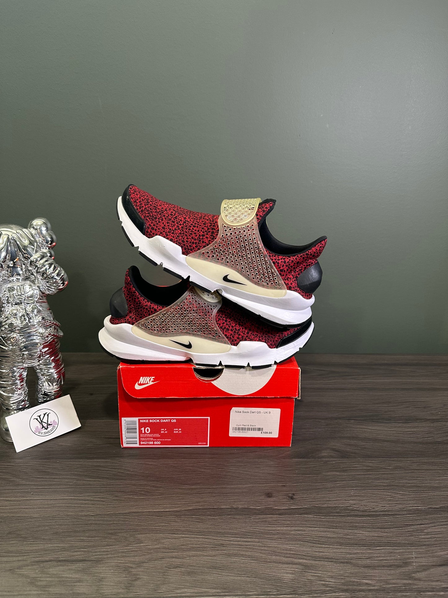 Nike Sock Dart Safari Red