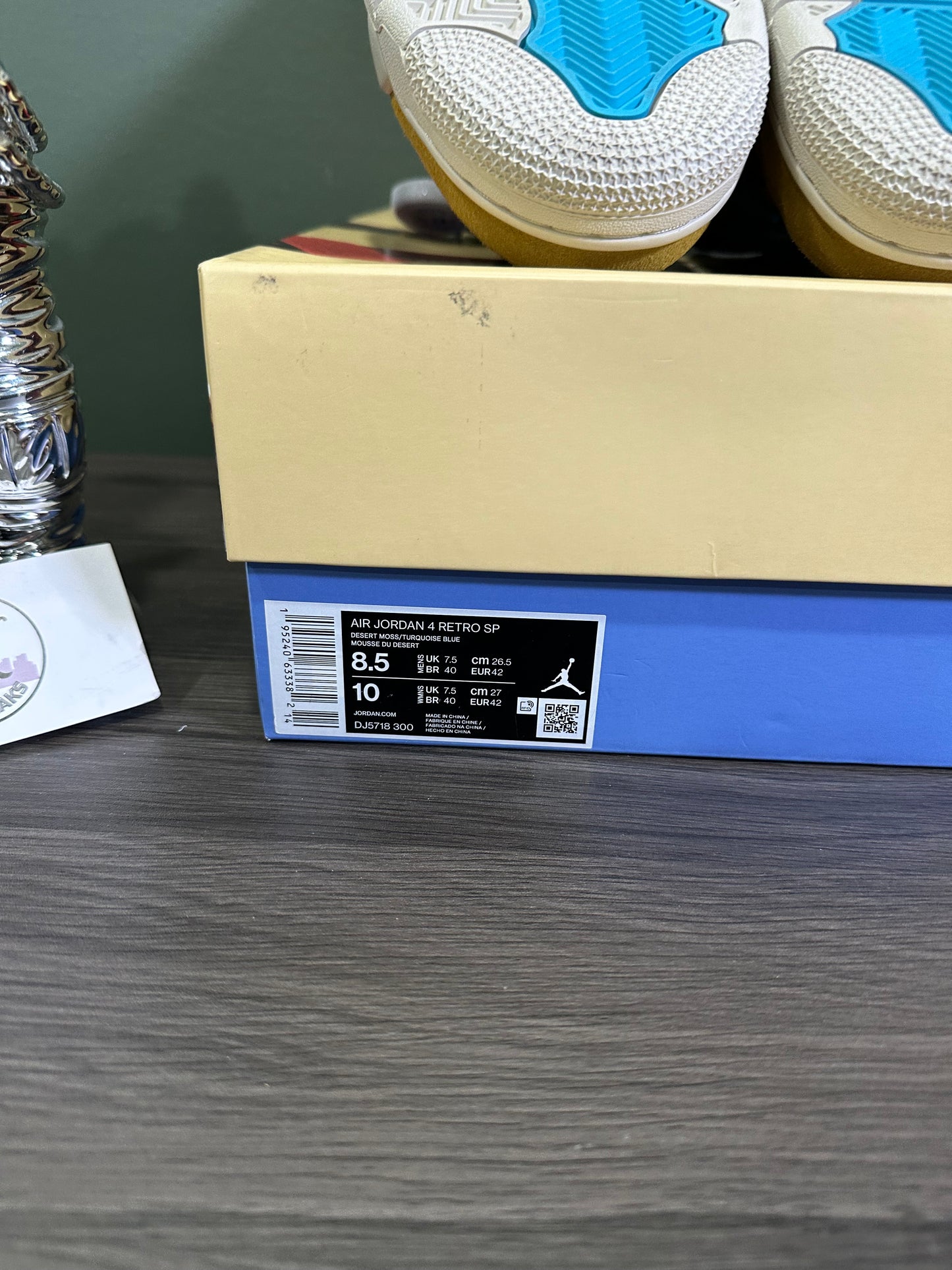 Jordan 4 Union Desert Moss
