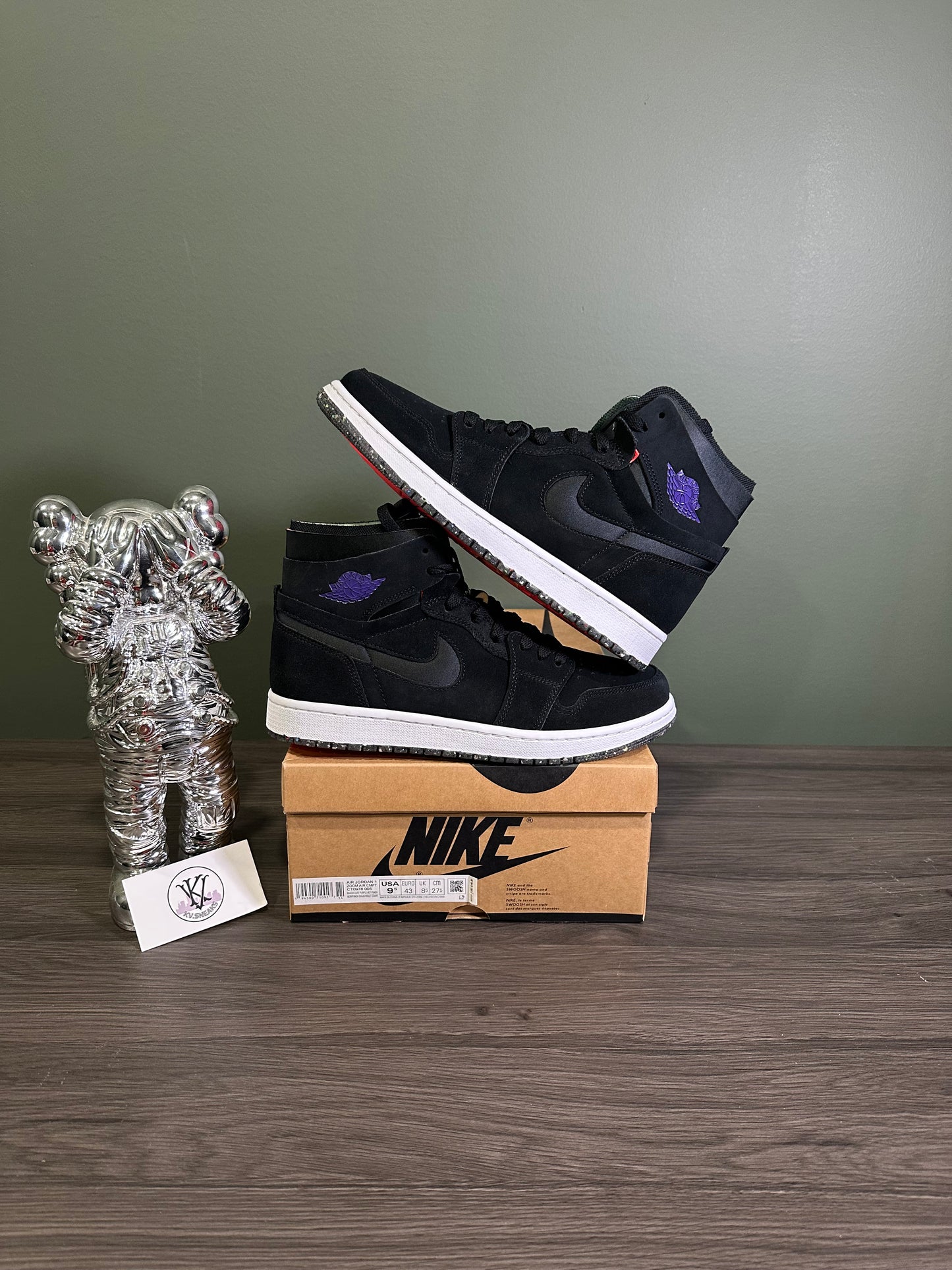 Jordan 1 High Zoom Court Purple