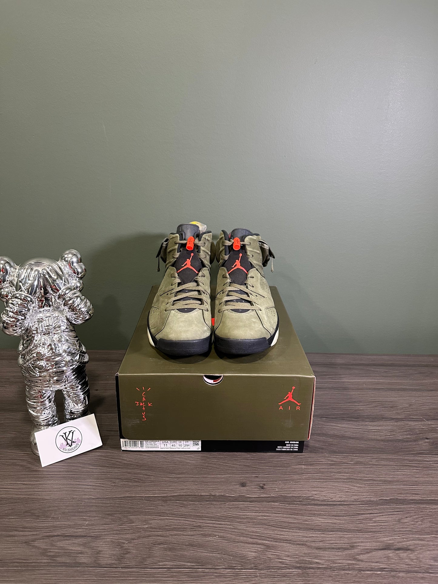 Jordan 6 Travis Scott Olive