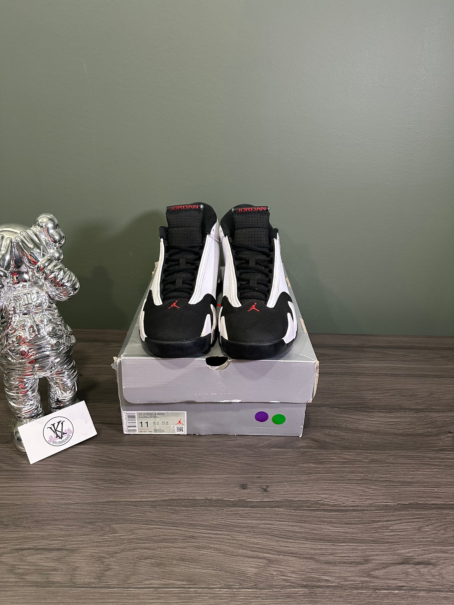 Jordan 14 Black Toe 2024