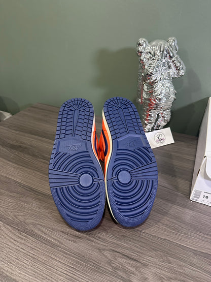 Jordan 1 Mid Turf Orange Blue Void