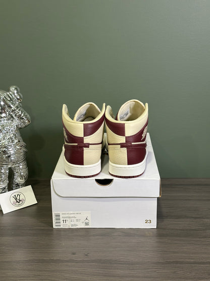 Jordan 1 Mid SE Split Beach Cherrywood Red