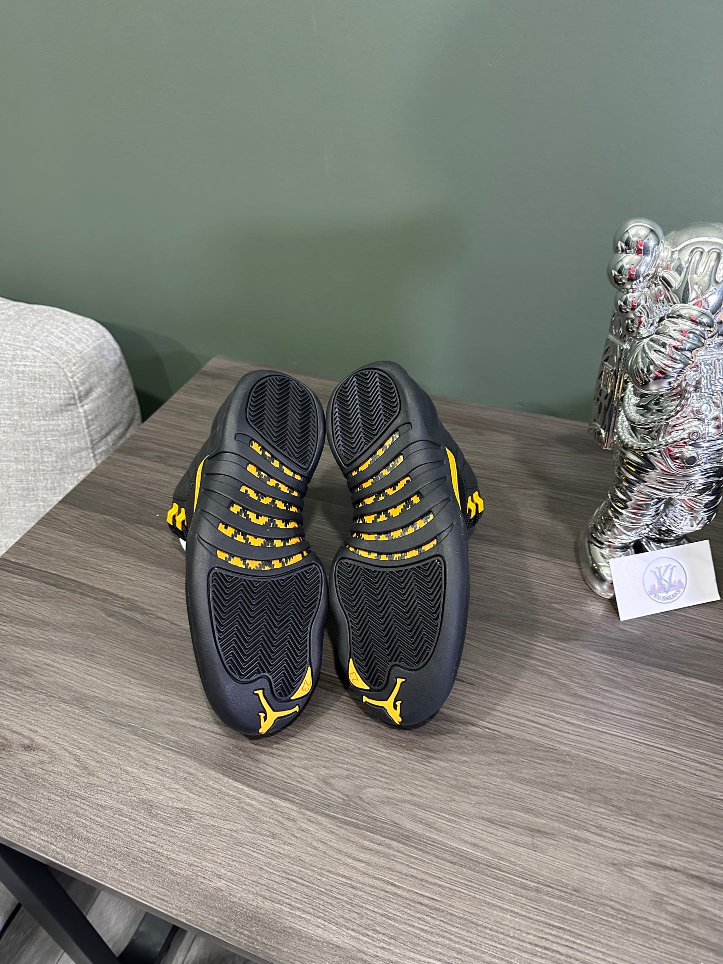 Jordan 12 Black Taxi