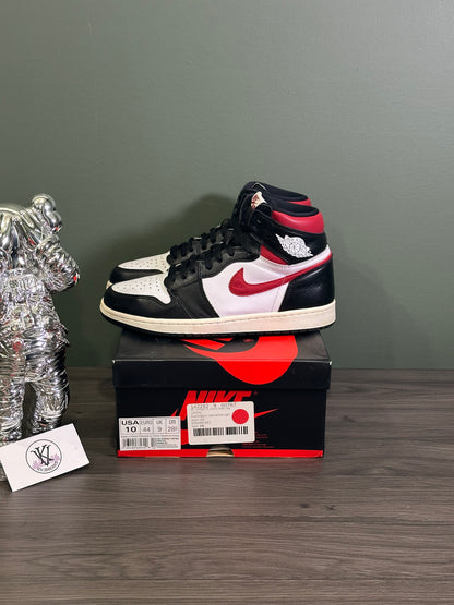 Jordan 1 High Black Gym Red