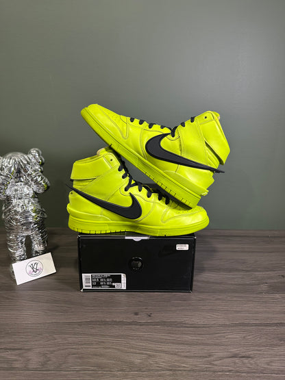 Dunk High AMBUSH Flash Lime