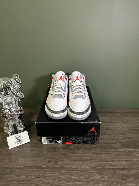 Jordan 3 Fire Red 2022