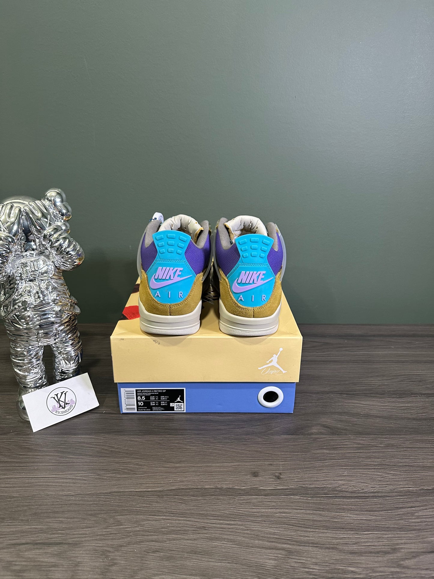 Jordan 4 Union Desert Moss