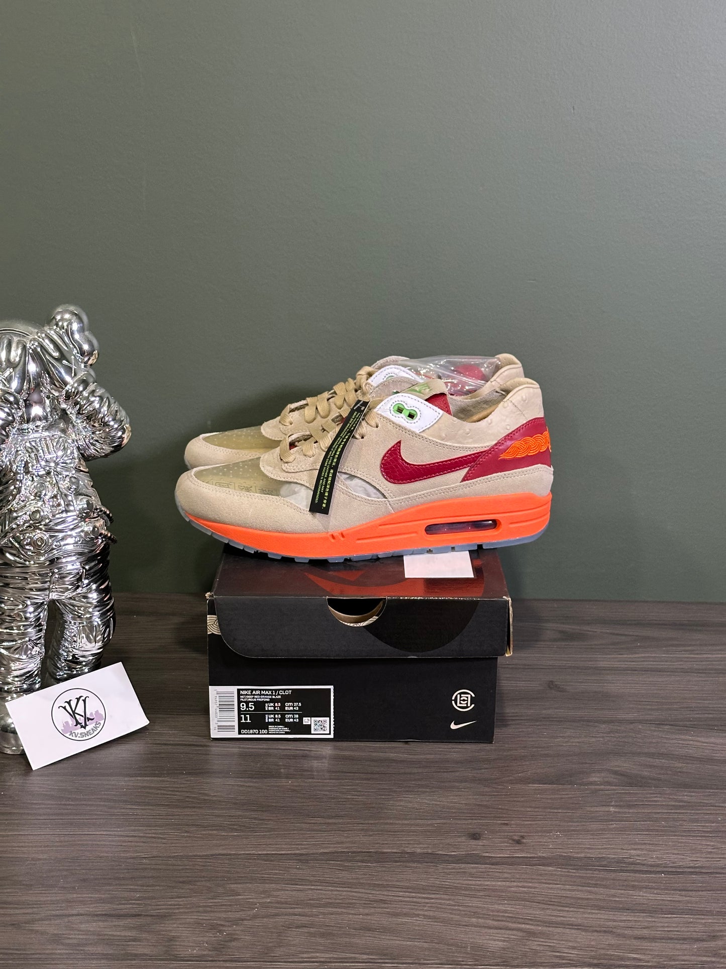 Air Max 1 CLOT Kiss Of Death