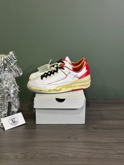 Jordan 2 Off-White White Red