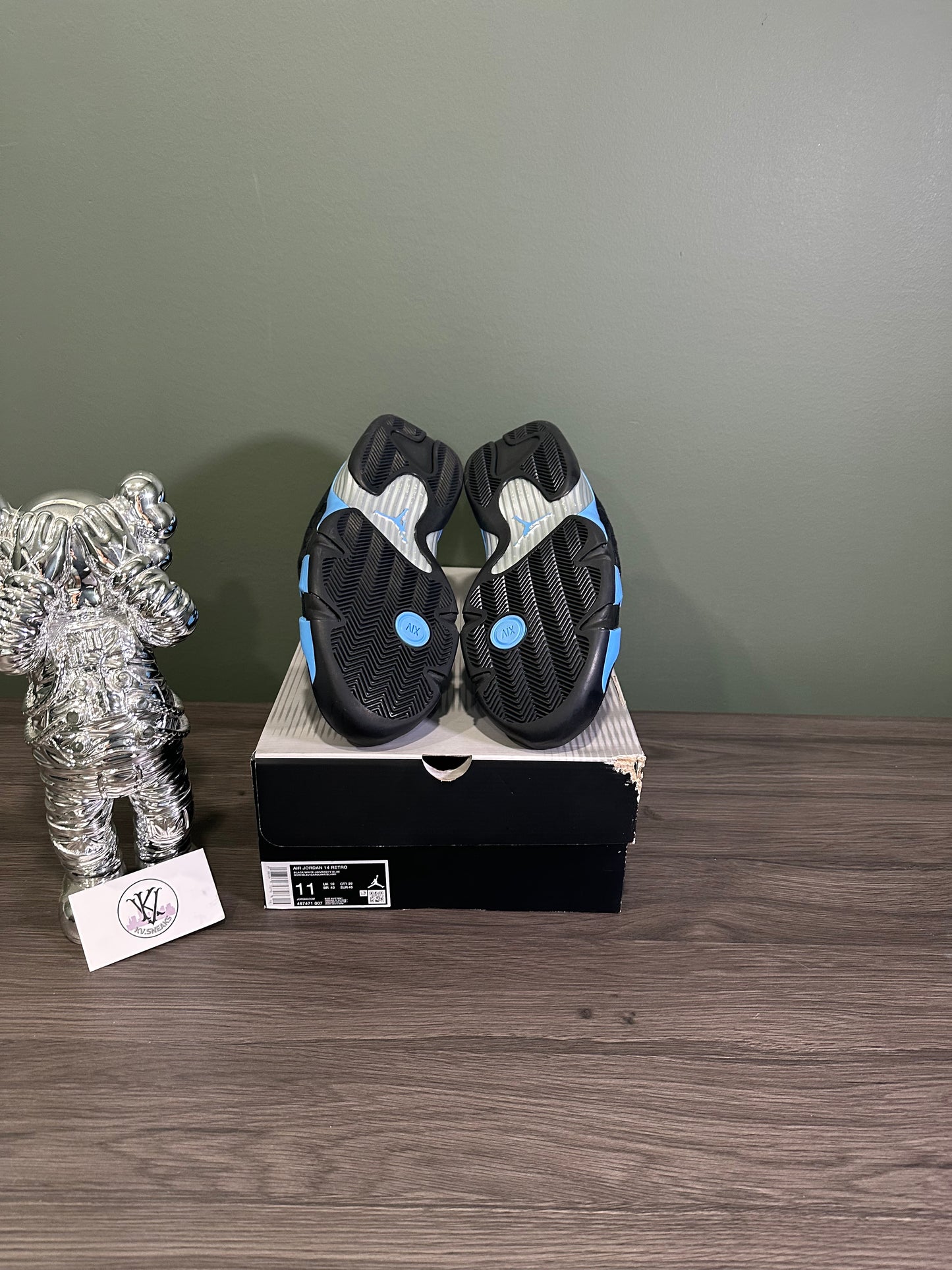 Jordan 14 Black University Blue 2026