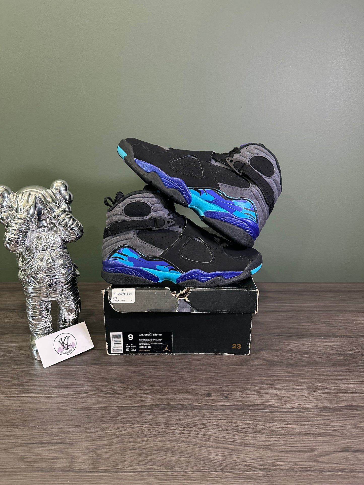 Jordan 8 Aqua 2015