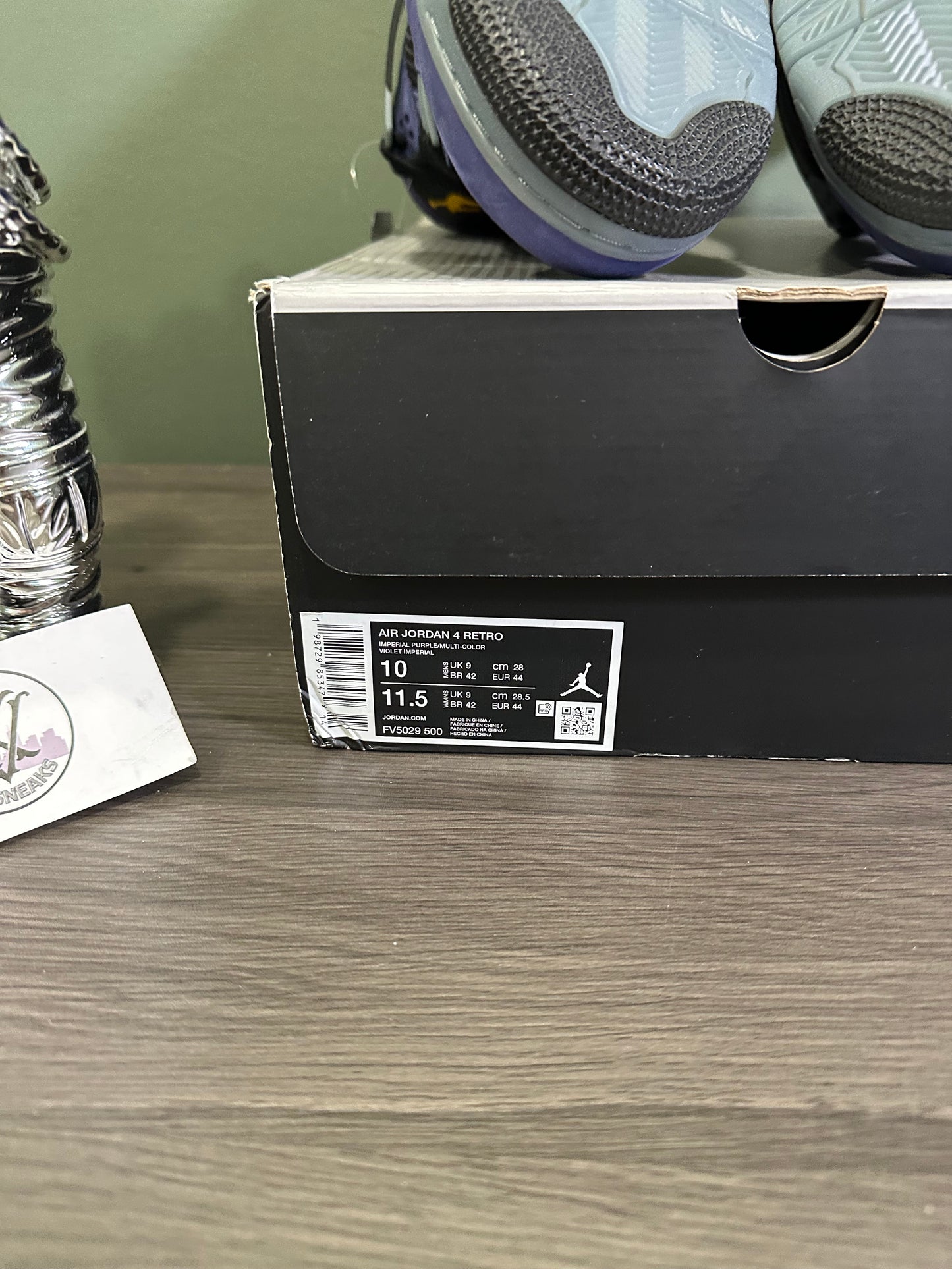 Jordan 4 Lakers
