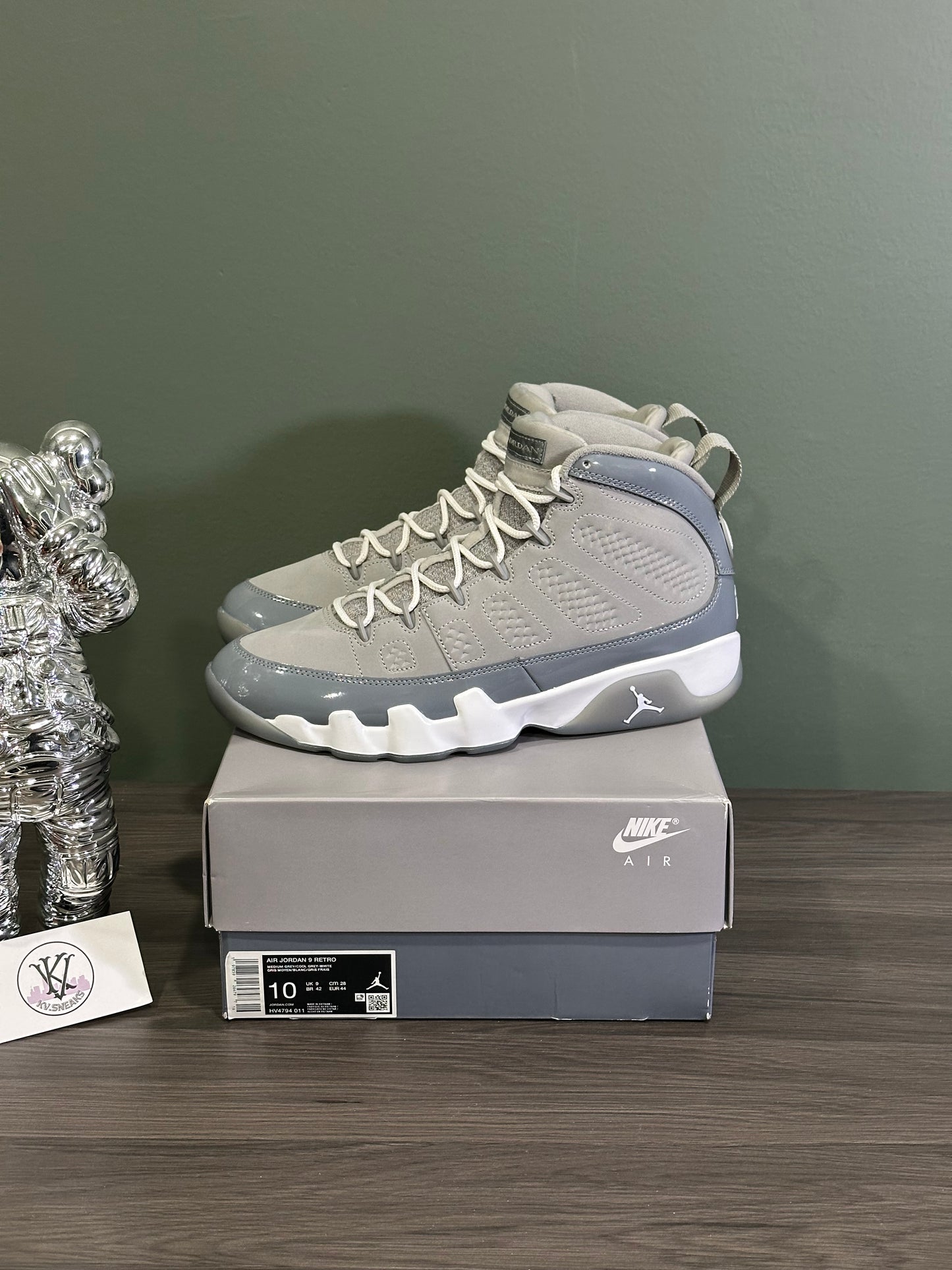 Jordan 9 Cool Grey 2025