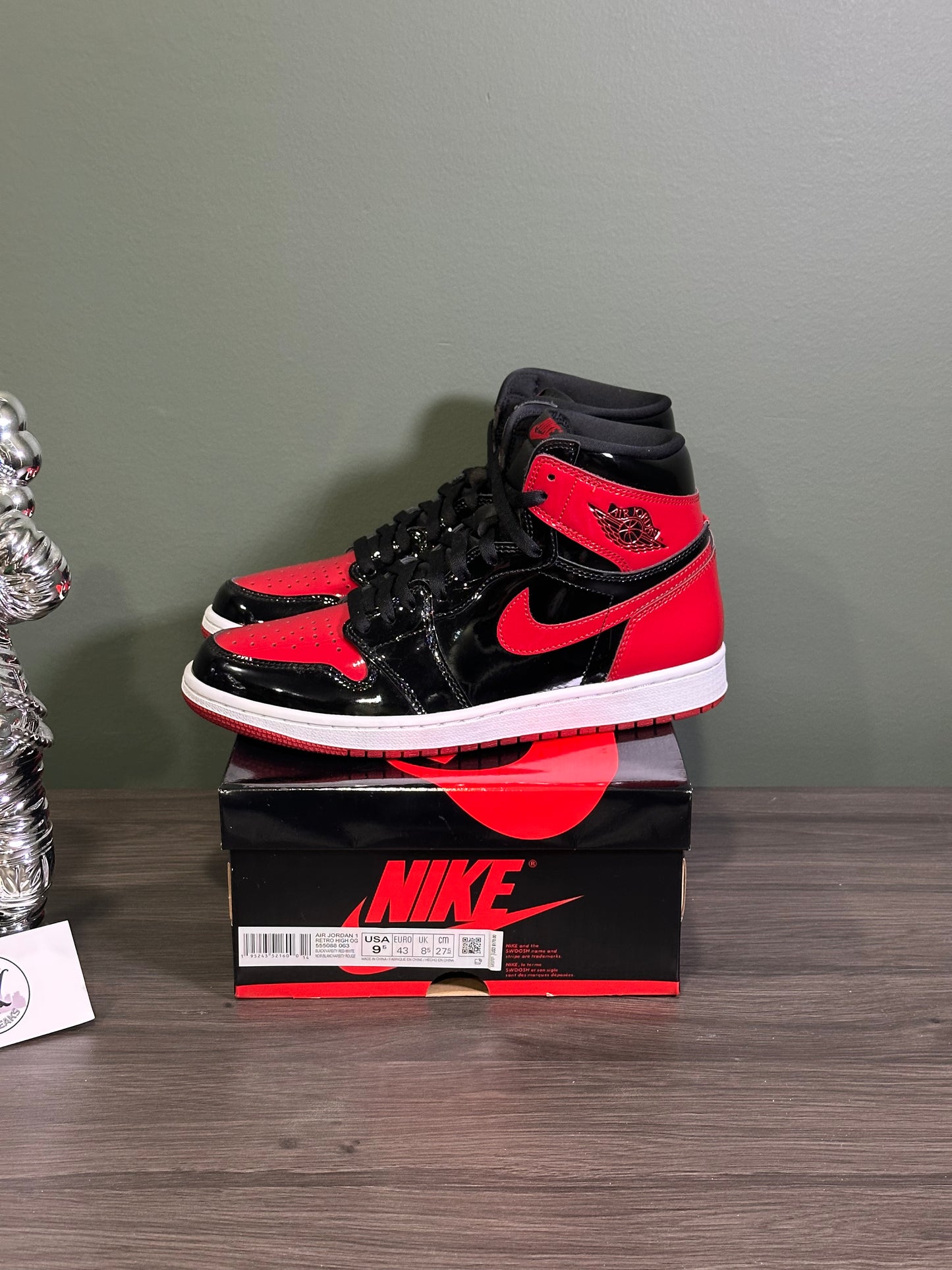 Jordan 1 High Patent Bred