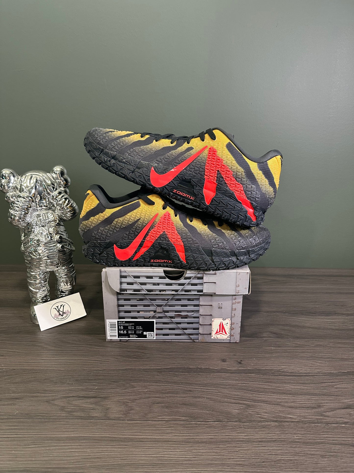 Nike Ja 3 Jurassic Park Raptor