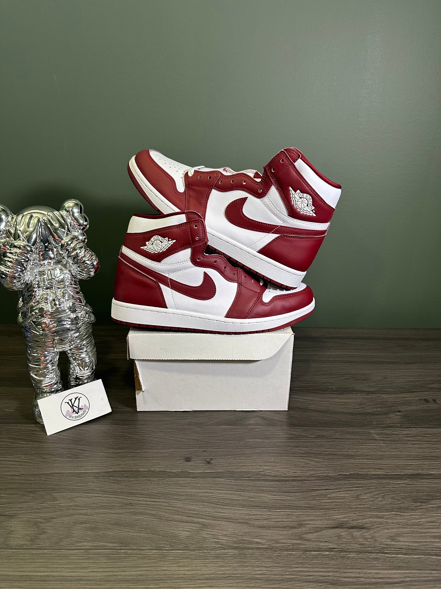 Jordan 1 High Artisanal Team Red