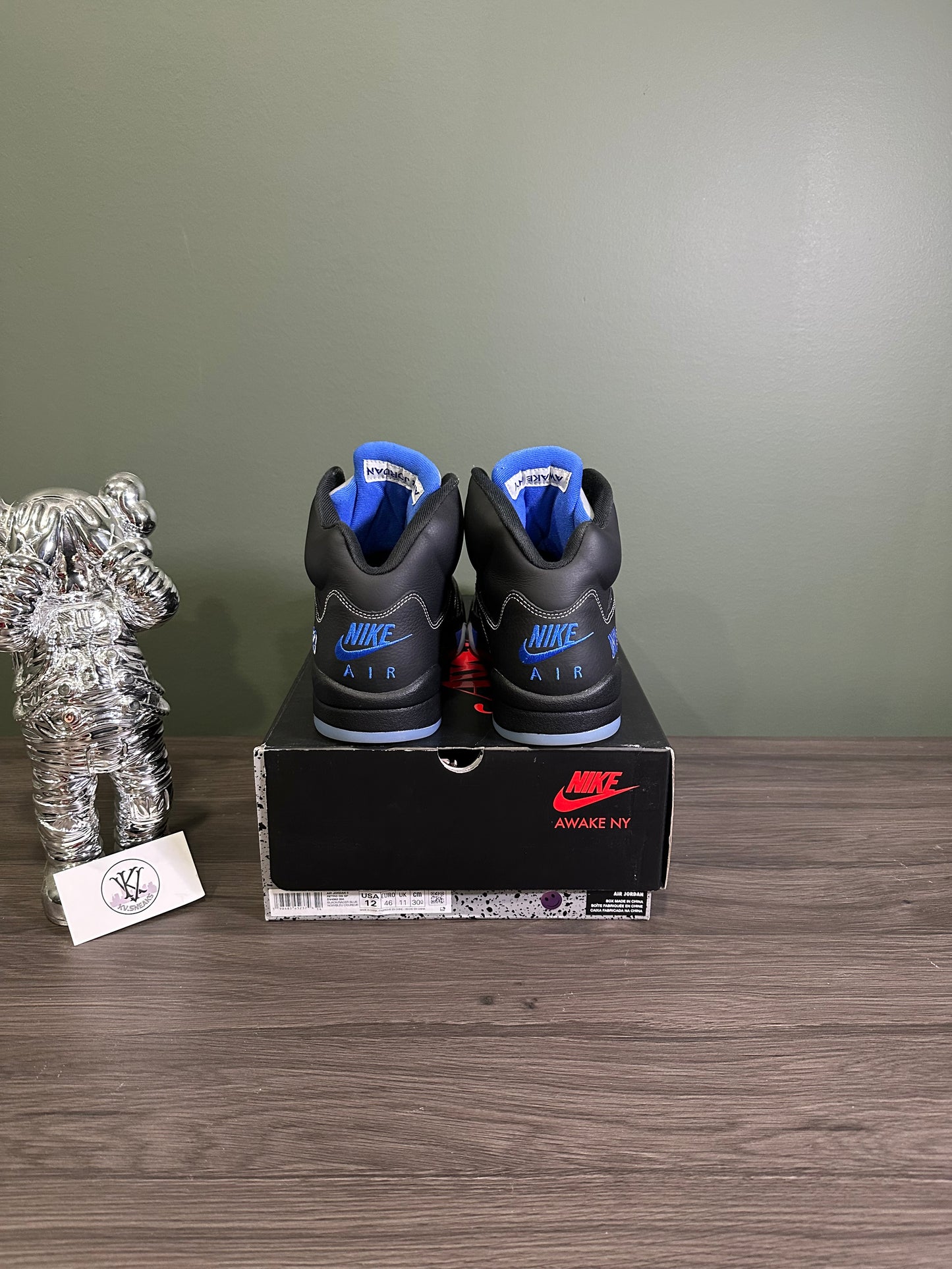 Jordan 5 Awake NY Black