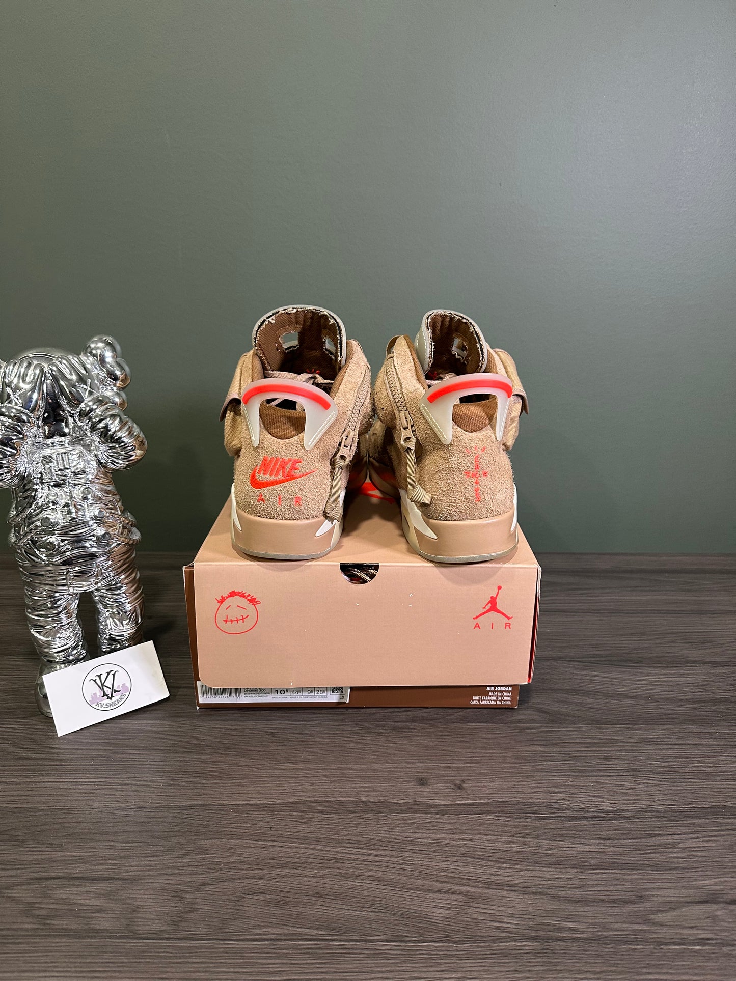Jordan 6 Travis Scott Khaki