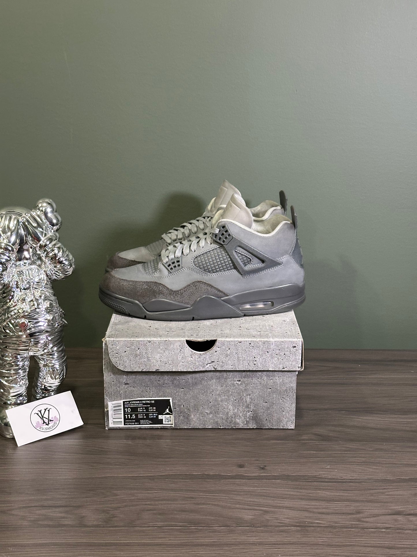 Jordan 4 Wet Cement