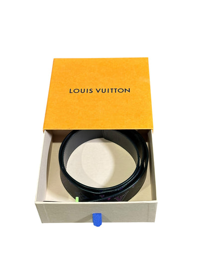 LOUIS VUITTON BELT LV LIGHT 40MM REVERSIBLE BLACK