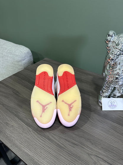 Jordan 5 White Pink Red (GS)