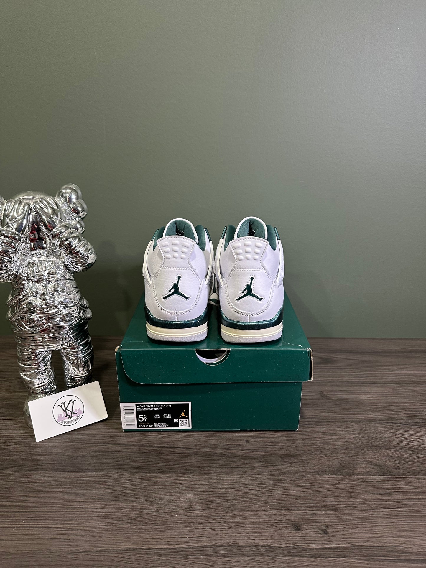Jordan 4 Oxidized Green (GS)