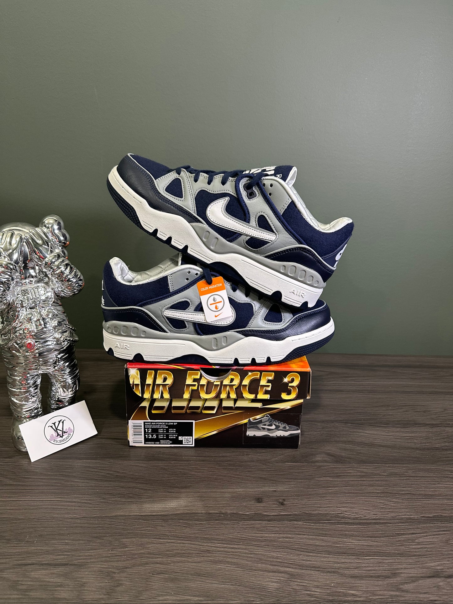 Air Force 3 Low Nigo Pendleton College Pack Midnight Navy