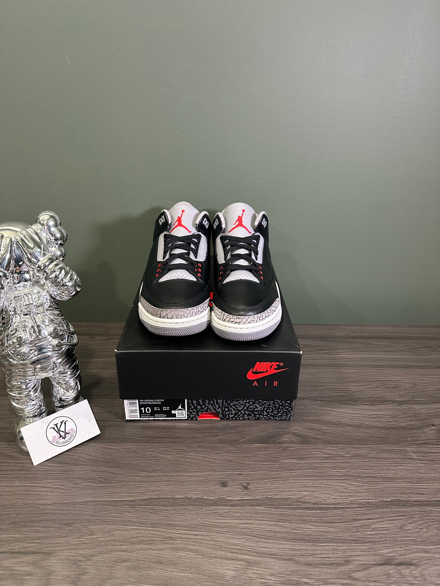 Jordan 3 Black Cement 2024