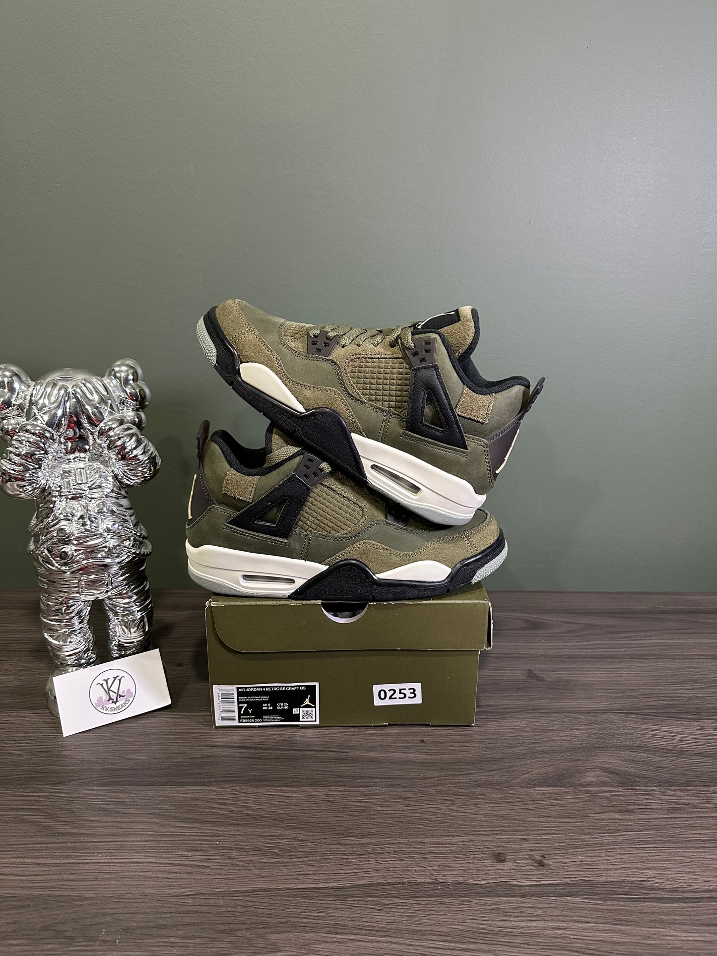 Jordan 4 Craft Medium Olive (GS)