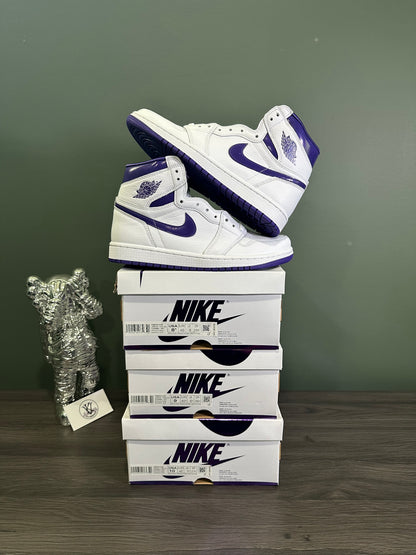 Jordan 1 Court Purple