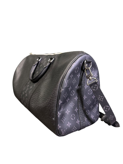 LOUIS VUITTON KEEPALL BANDOULIERE BAG MONOGRAM TAIGARAMA 50